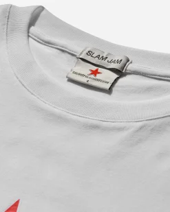 Salomé Poloudenny T-Shirts|T-Shirts^Slam Jam Masturbate T-Shirt White