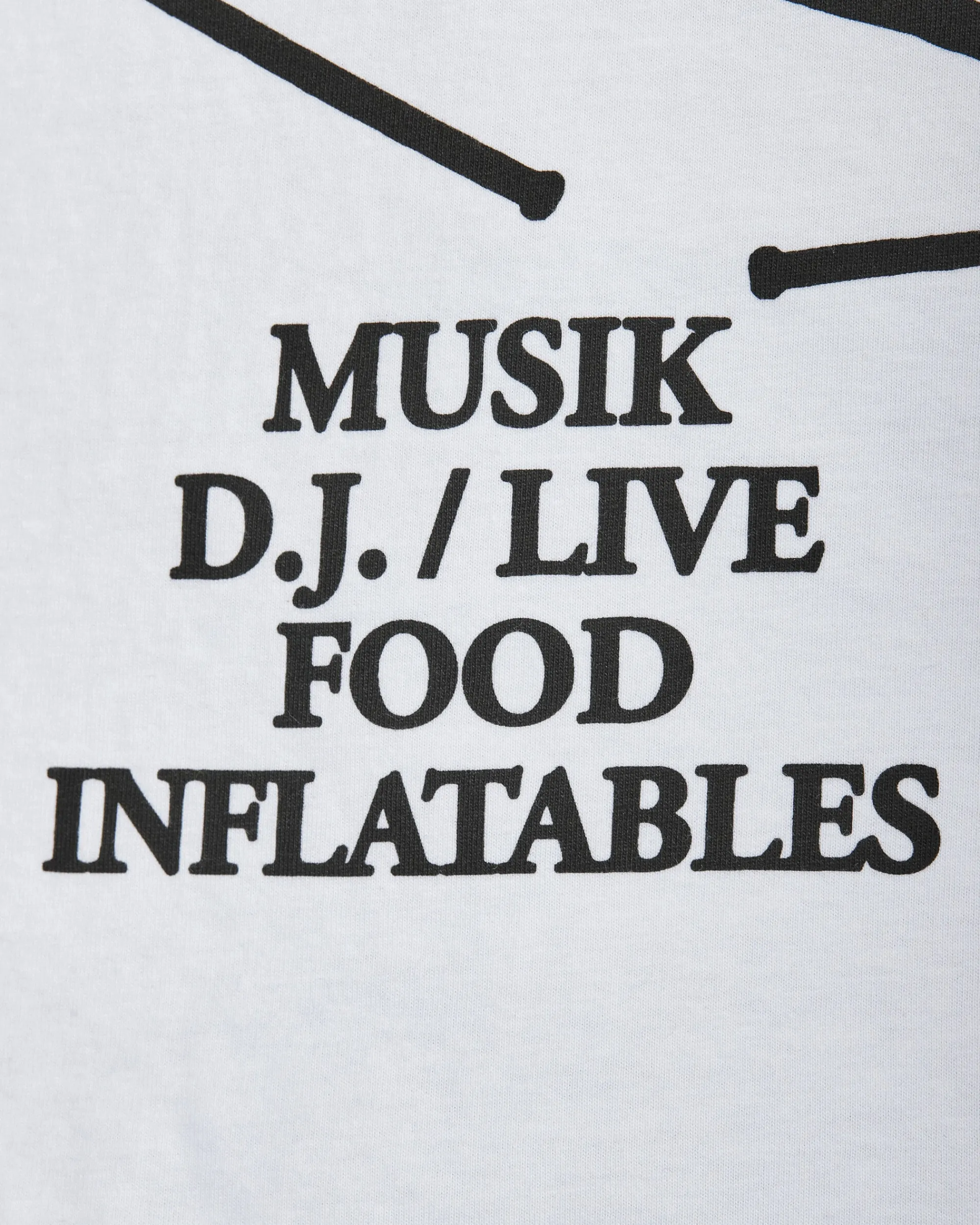 Public Possession T-Shirts^Slam Jam My Castle T-Shirt White
