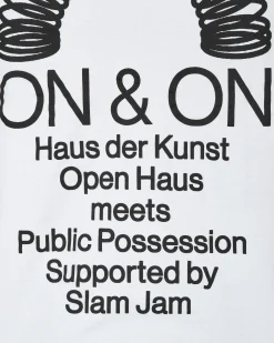 Public Possession T-Shirts^Slam Jam Open Haus T-Shirt White