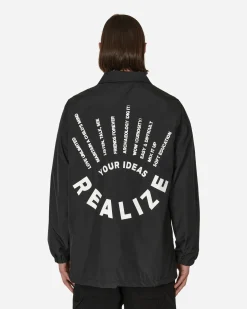 Public Possession Coats And Jackets^Slam Jam Realize Your Ideas Coach Jacket Black