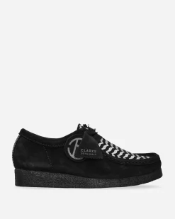 Clarks Classic Shoes^Slam Jam Wallabee Shoes Black