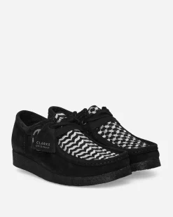 Clarks Classic Shoes^Slam Jam Wallabee Shoes Black