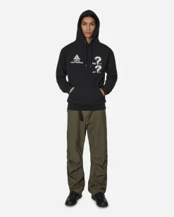 Public Possession Sweatshirts^Slam Jam Where Am I Hooded Sweatshirt Black