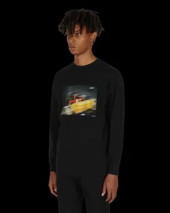 Vans T-Shirts^Slam Jam x Julian Klincewicz Longsleeve T-Shirt Black