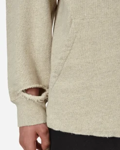 Our Legacy Sweatshirts^Slash Hooded Sweatshirt Oat
