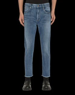 Undercover Pants^Slim Denim Pants Blue