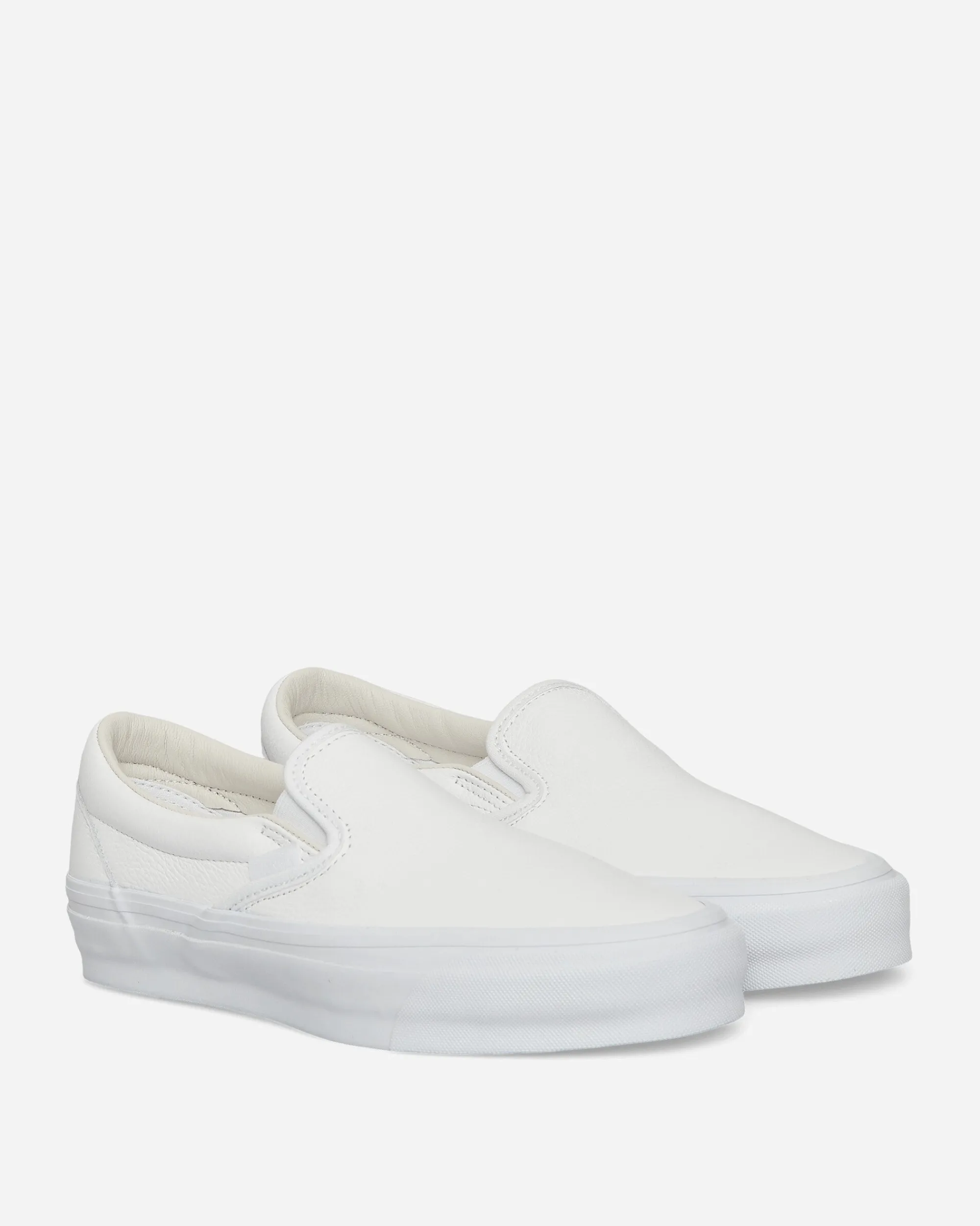 Vans Sneakers·Slip-On|Sneakers·Slip-On^Slip-On Reissue 98 LX Leather Sneakers White