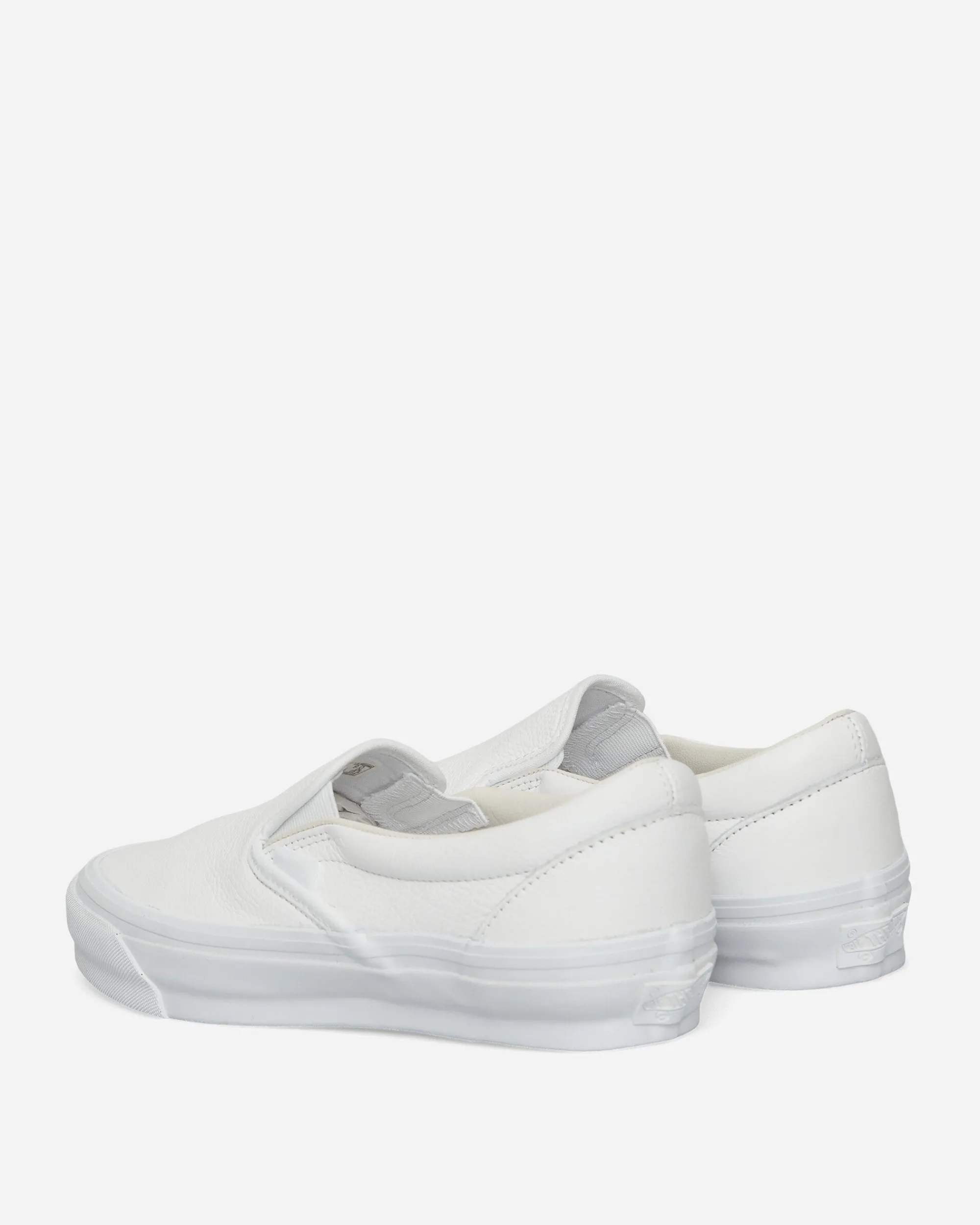 Vans Sneakers·Slip-On|Sneakers·Slip-On^Slip-On Reissue 98 LX Leather Sneakers White