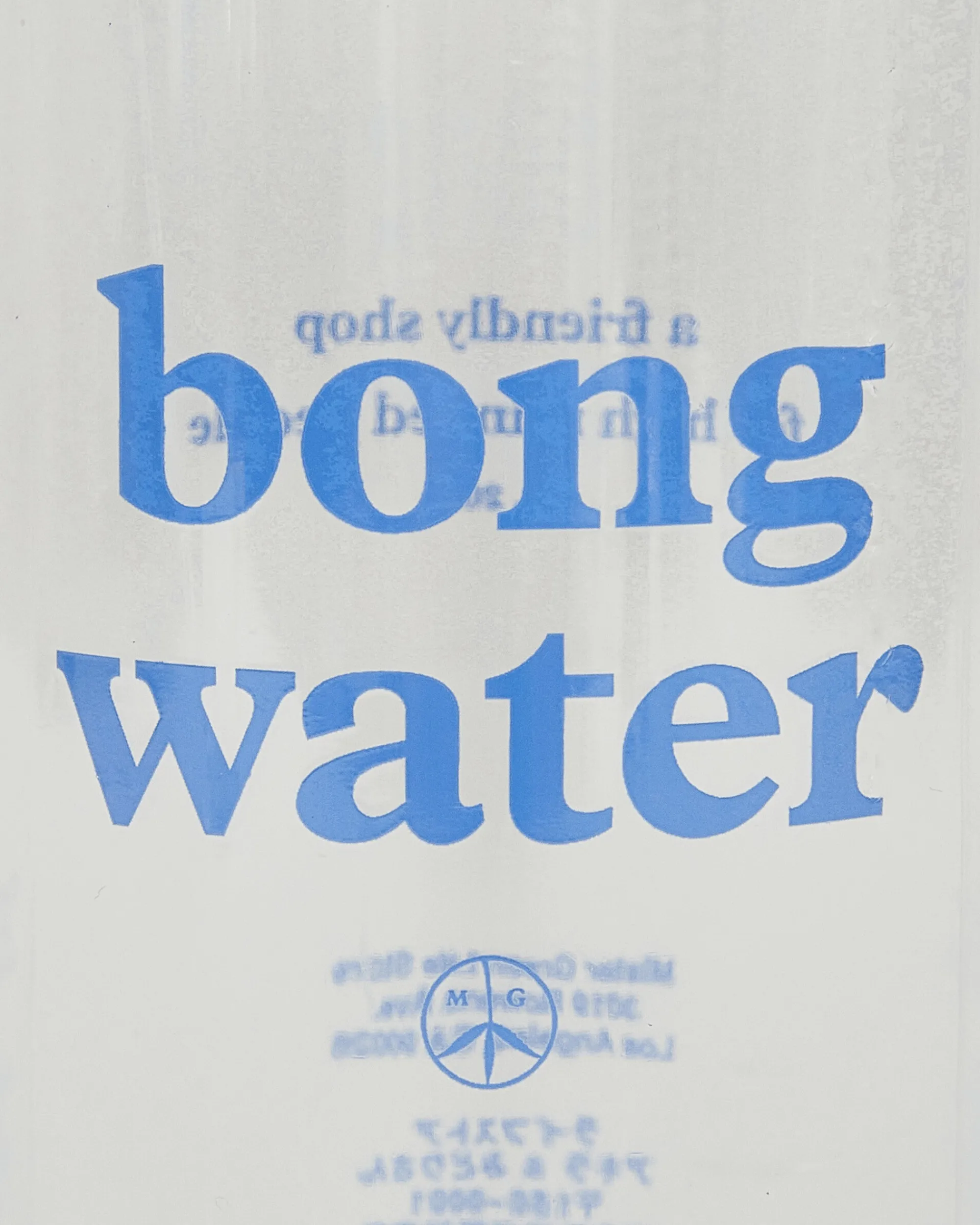 Mister Green Equipment^Small Bong Water Nalgene Bottle Clear