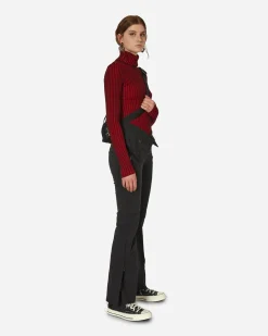 Chet Lo Knitwears^Smiley Flower Top Black / Red