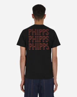 Phipps T-Shirts^Smiley T-Shirt Black