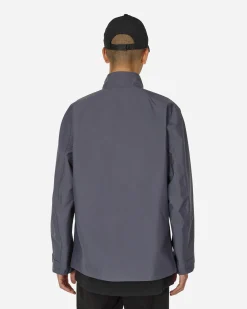 GR10K Coats And Jackets^SNCF 3L WR Jacket Calcite Blue