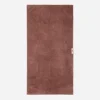 Tekla Textile^Solid Bath Towel Kodiak Brown