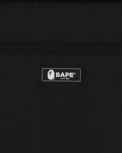 A Bathing Ape Bags And Backpacks|Bags And Backpacks^Solid Camo Denim Tech Case Light Indigo