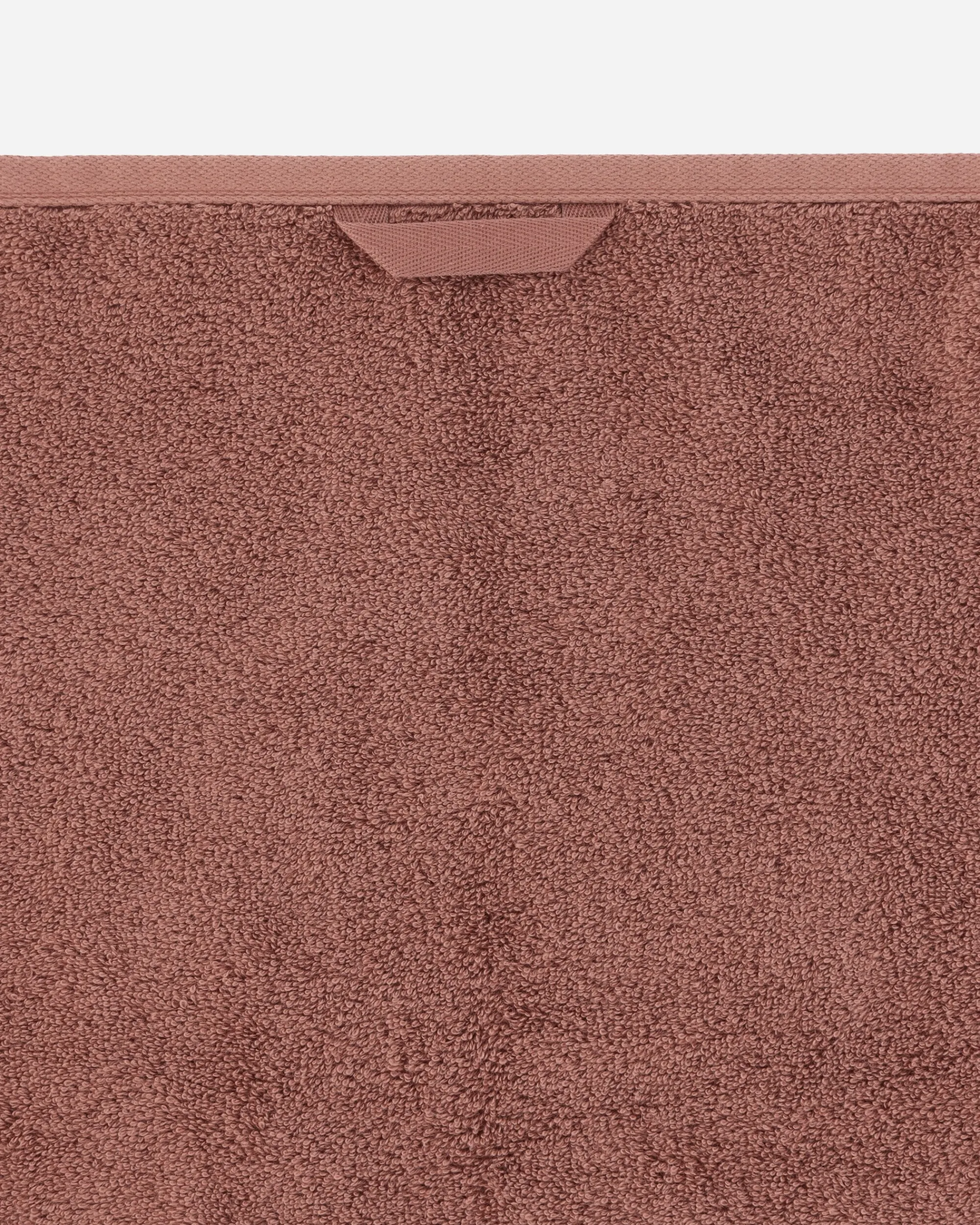 Tekla Textile^Solid Hand Towel Kodiak Brown
