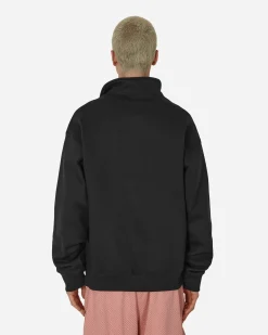 Nike Sweatshirts^Solo Swoosh 1/4 Zip Sweatshirt Black