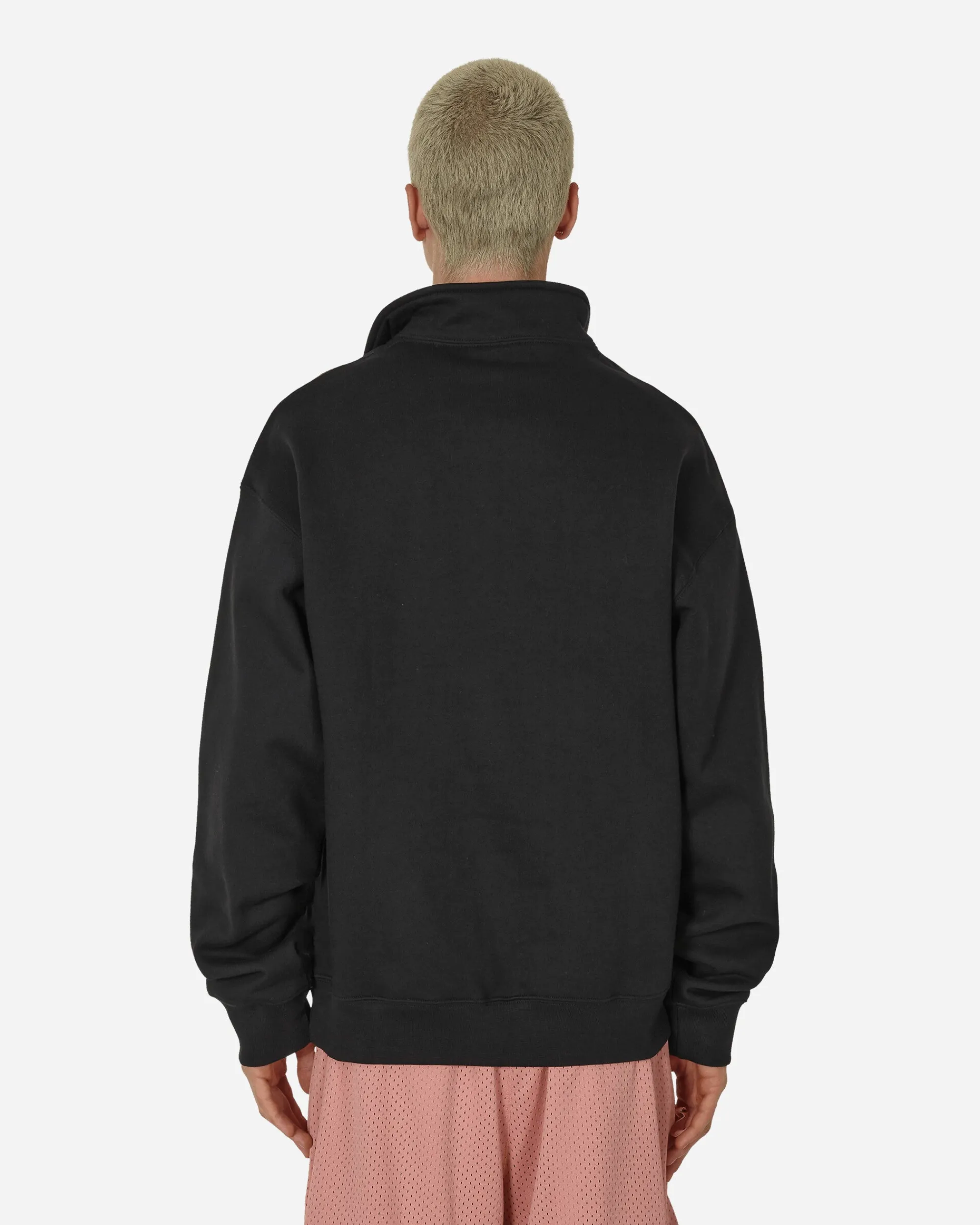 Nike Sweatshirts^Solo Swoosh 1/4 Zip Sweatshirt Black