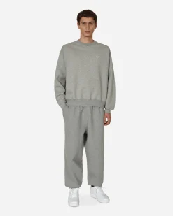 Nike Sweatshirts^Solo Swoosh Crewneck Sweatshirt Grey