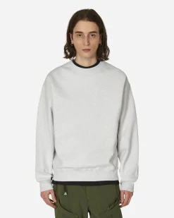 Nike Sweatshirts^Solo Swoosh Crewneck Sweatshirt Birch Heather