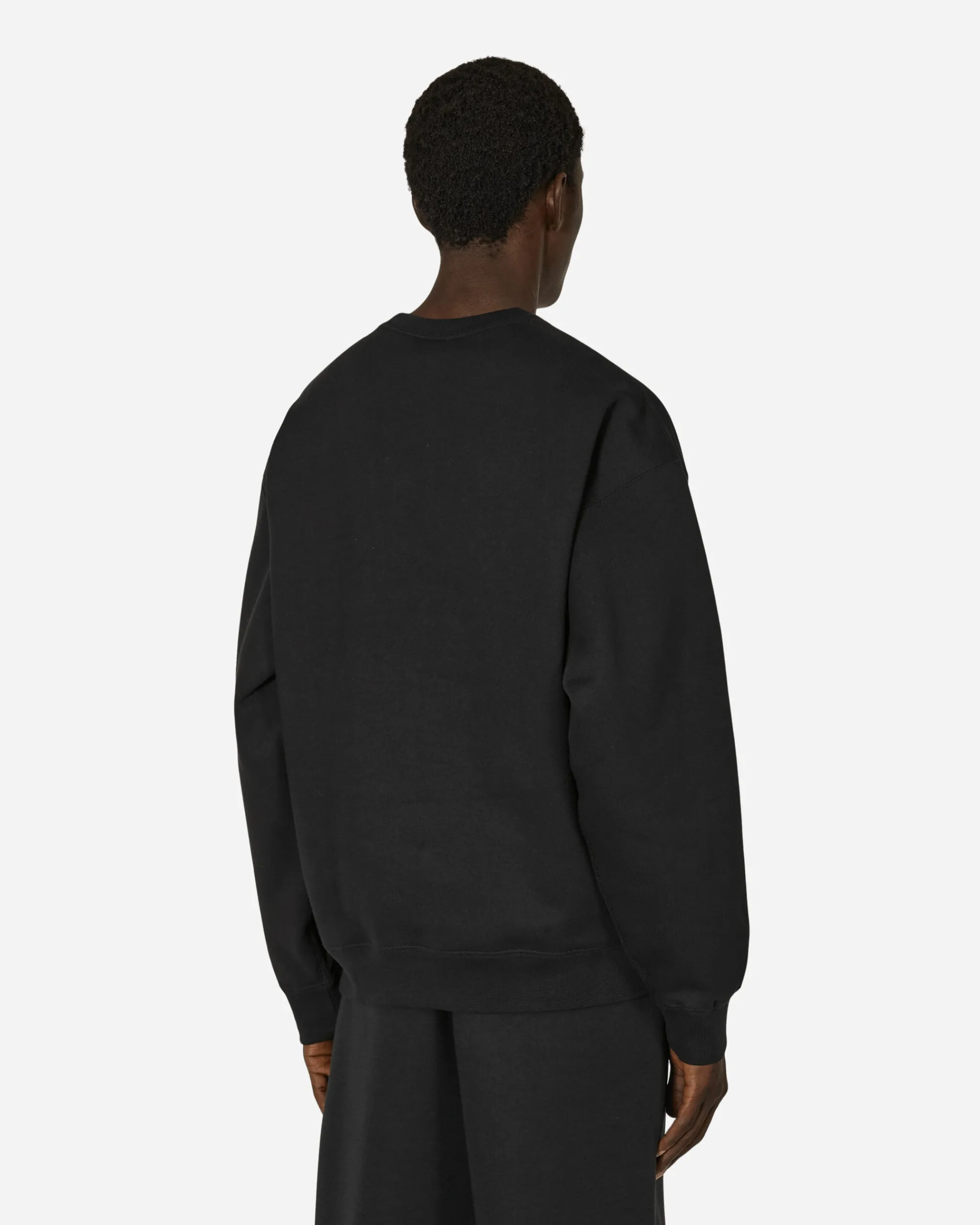 Nike Sweatshirts^Solo Swoosh Crewneck Sweatshirt Black