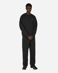 Nike Sweatshirts^Solo Swoosh Crewneck Sweatshirt Black