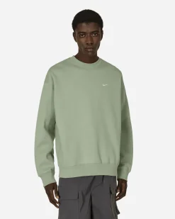 Nike Coats And Jackets^Solo Swoosh Crewneck Sweatshirt Jade Horizon
