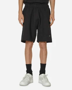 Nike Shorts^Solo Swoosh Fleece Shorts Black