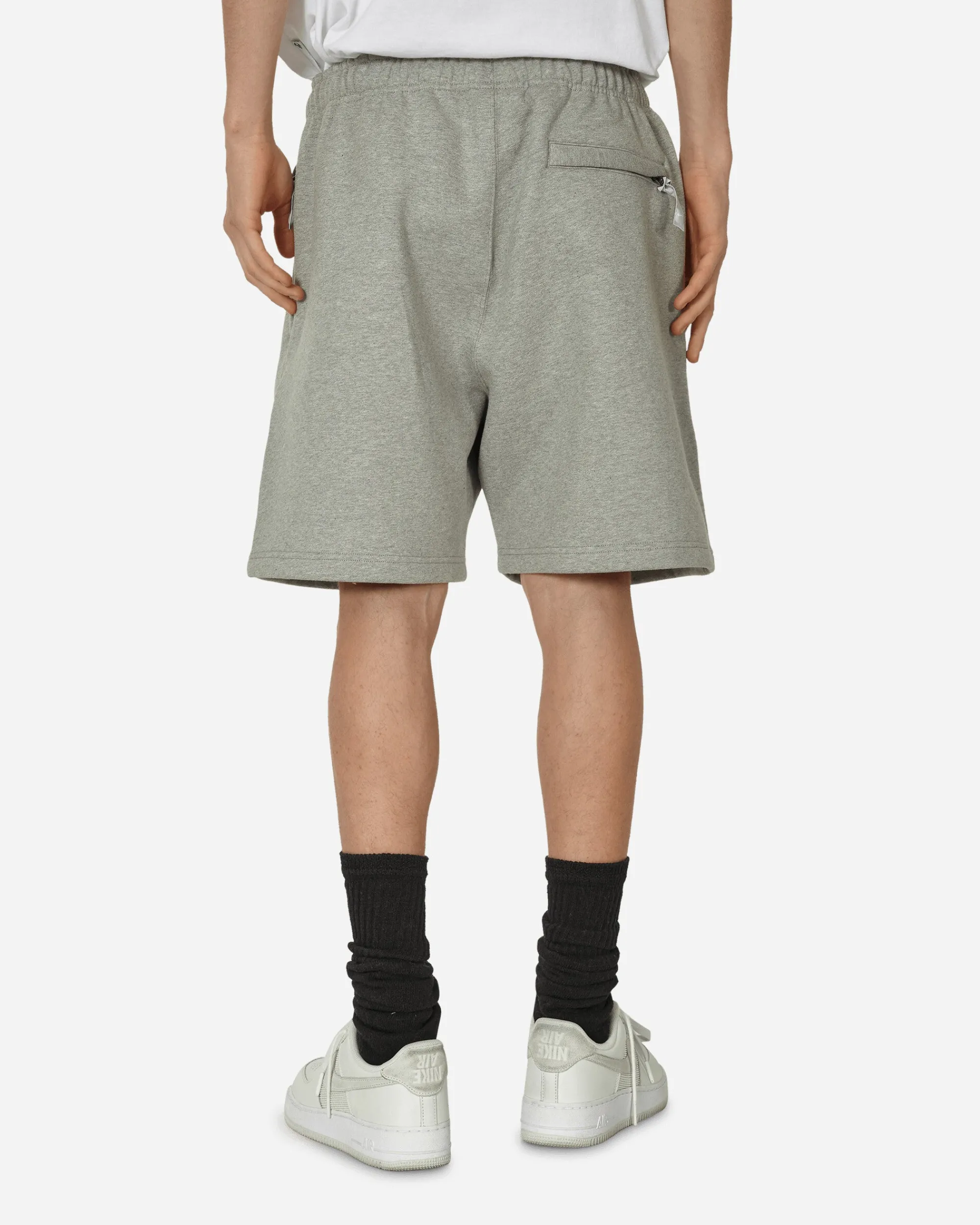 Nike Shorts^Solo Swoosh Fleece Shorts Grey Heather