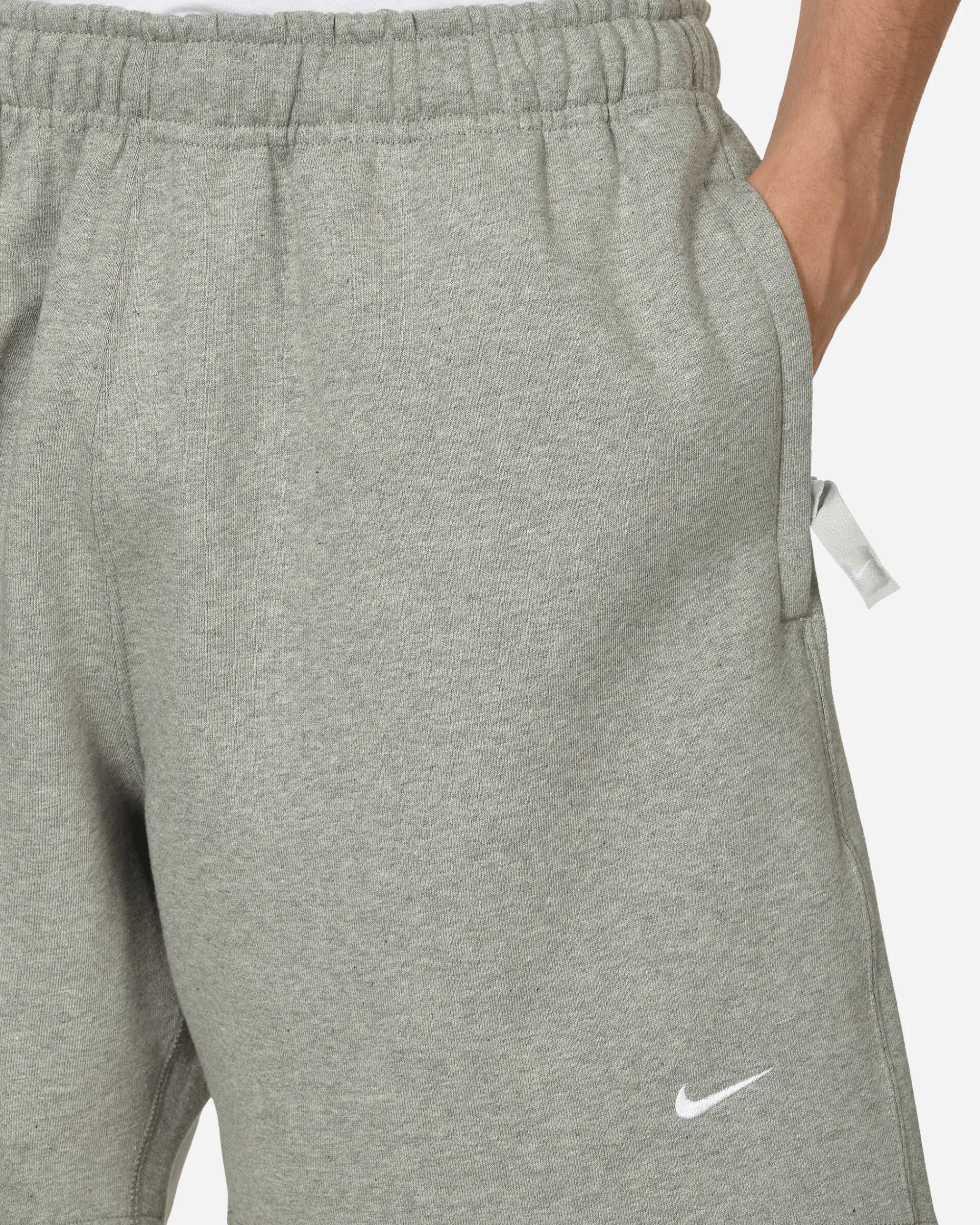 Nike Shorts^Solo Swoosh Fleece Shorts Grey Heather