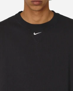 Nike T-Shirts^Solo Swoosh Heavyweight T-Shirt Black