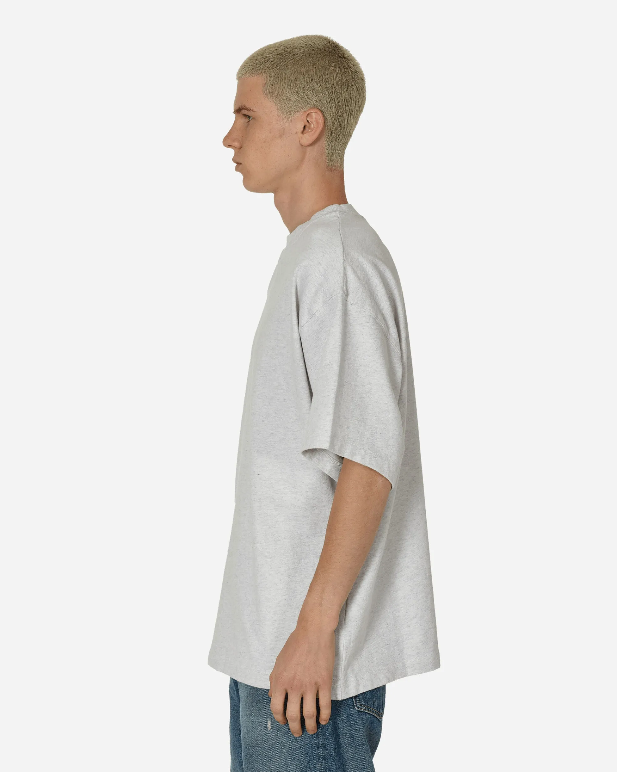 Nike T-Shirts^Solo Swoosh Heavyweight T-Shirt Birch Heather