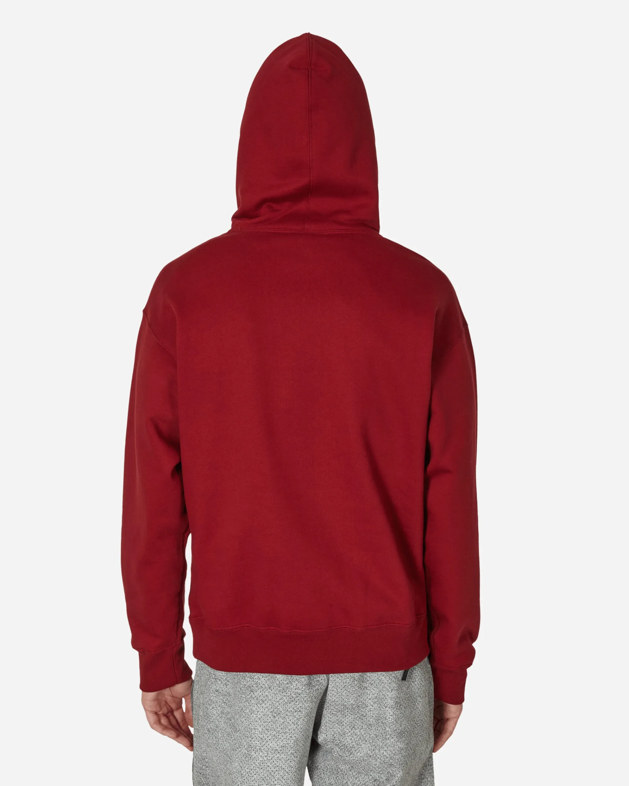 Nike Sweatshirts^Solo Swoosh Hooded Sweatshirt Team Red