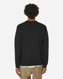 Nike T-Shirts^Solo Swoosh Longsleeve T-Shirt Black