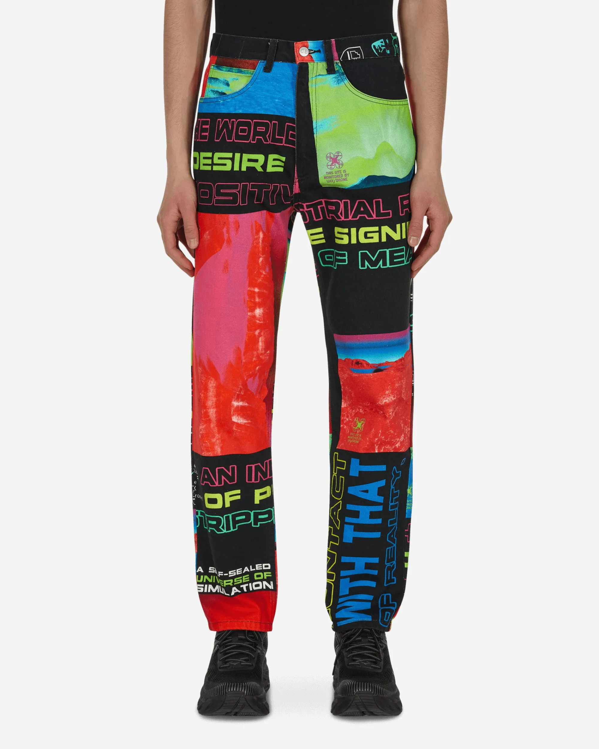 Cav Empt Pants^S.O.M 1994 Denim Pants Multicolor