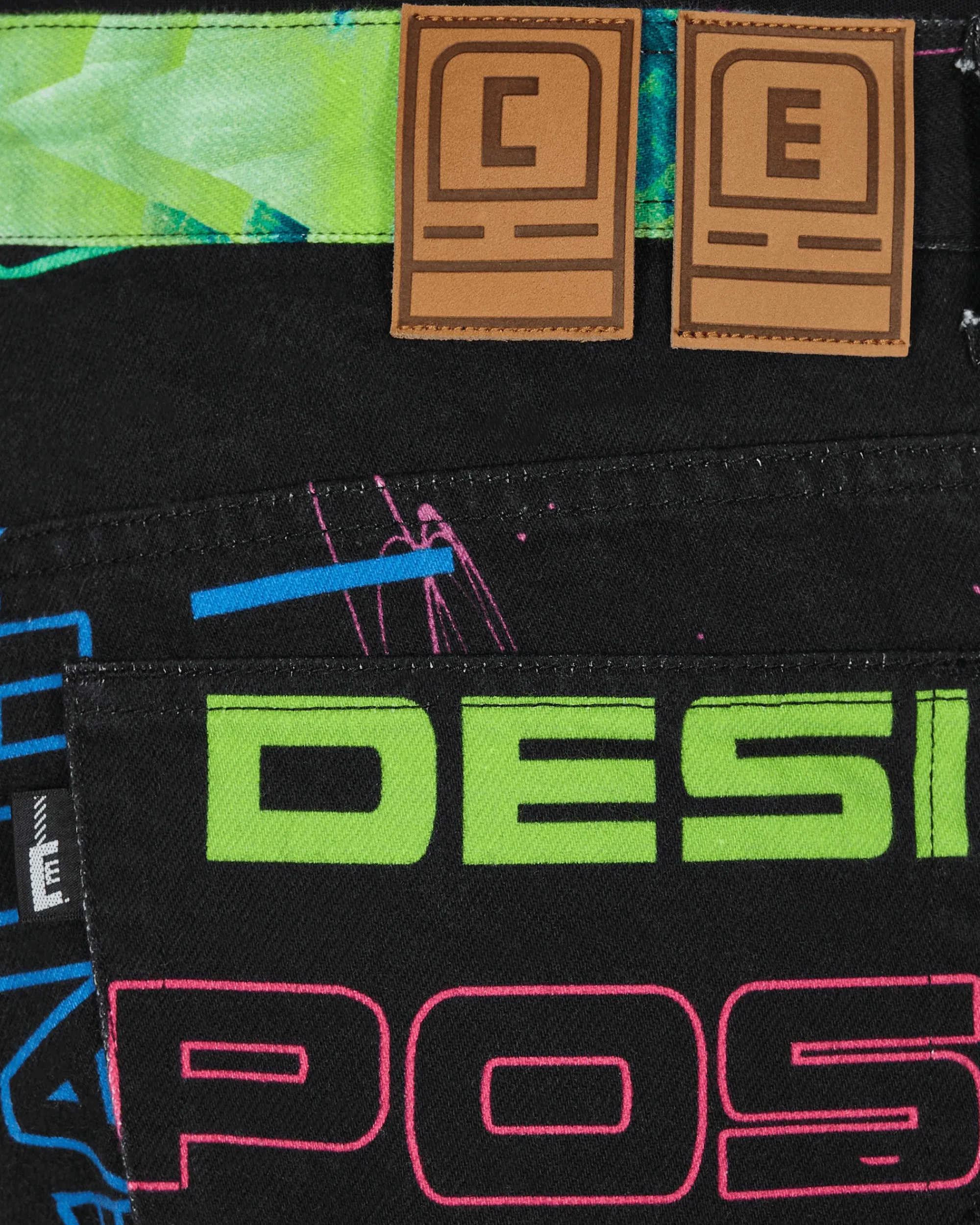 Cav Empt Pants^S.O.M 1994 Denim Pants Multicolor