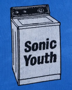 Pleasures Textile^Sonic Youth Washing Machine Towel Blue