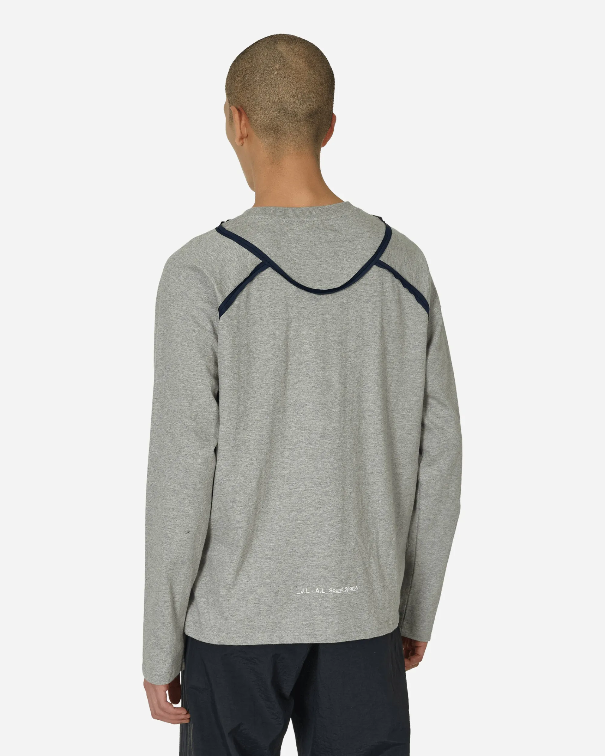 _J.L-A.L_ T-Shirts^Sound Sports Baseball T-Shirt Grey