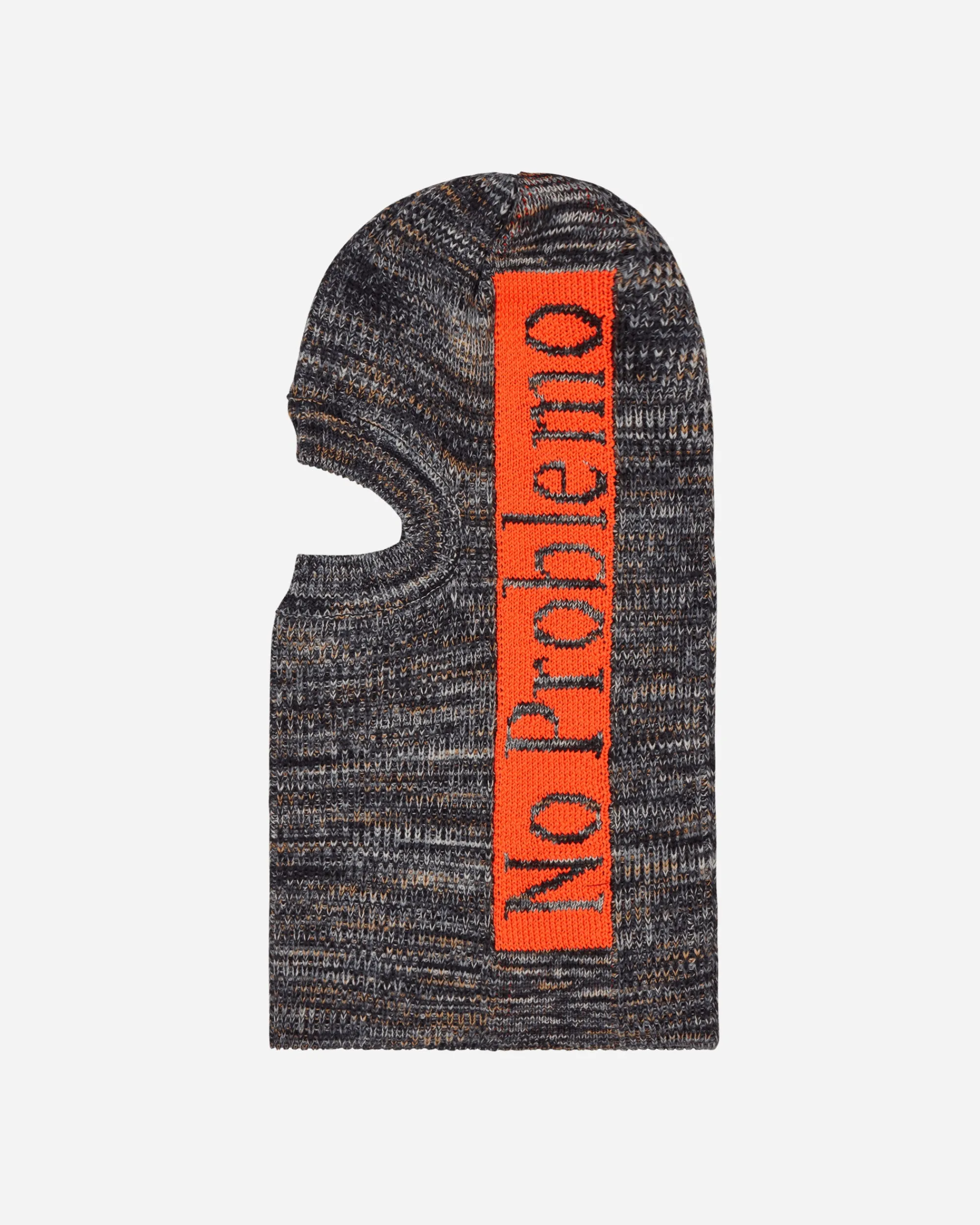 Aries Hats|Hats^Space Dye No Problemo Balaclava Black