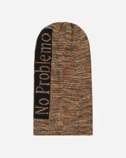 Aries Hats|Hats^Space Dye No Problemo Balaclava Beige