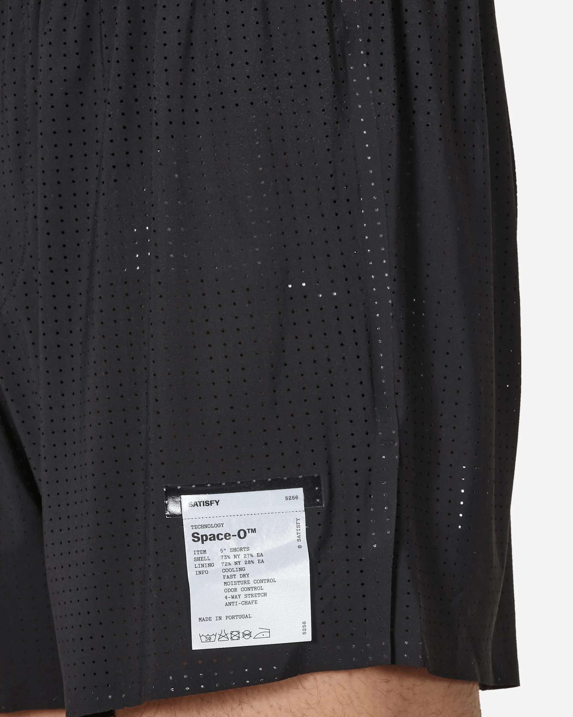 Satisfy Shorts^Space-O 5" Shorts Black