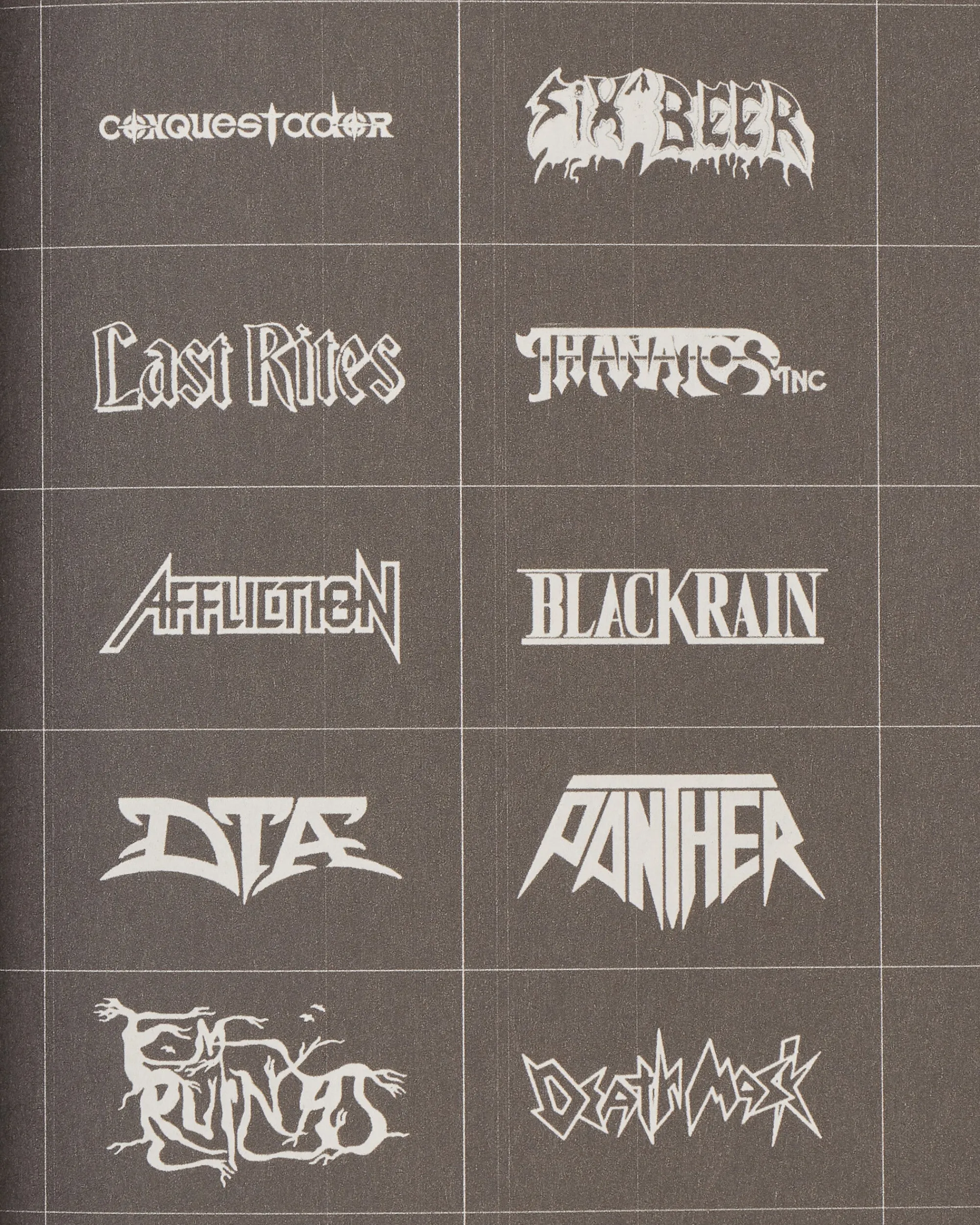 Sprint Magazines Magazines^Speed Metal Logos Zine