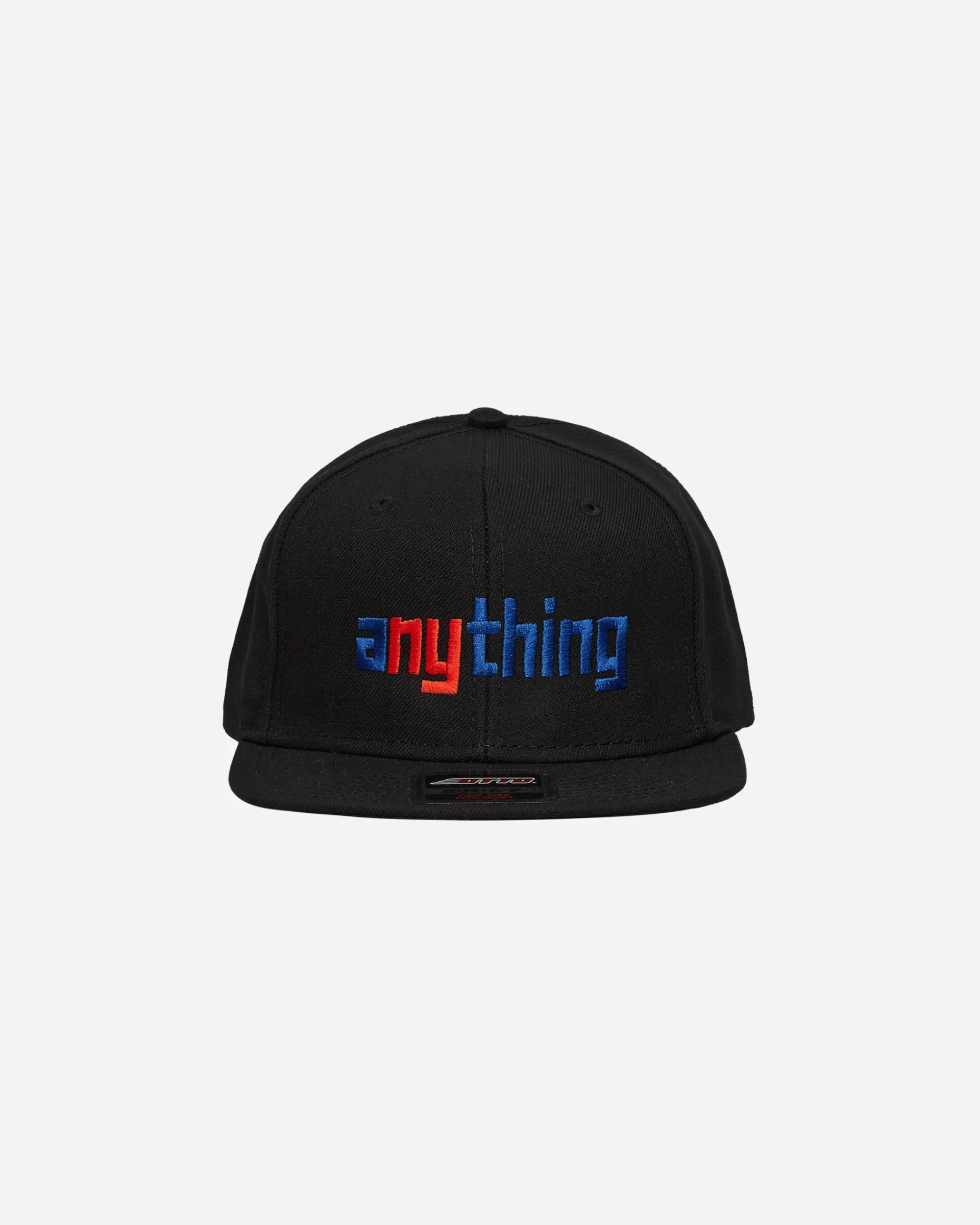 aNYthing Hats|Hats^Speedball Logo Flat Brim Hat Black