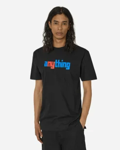 aNYthing T-Shirts^Speedball Logo T-Shirt Black