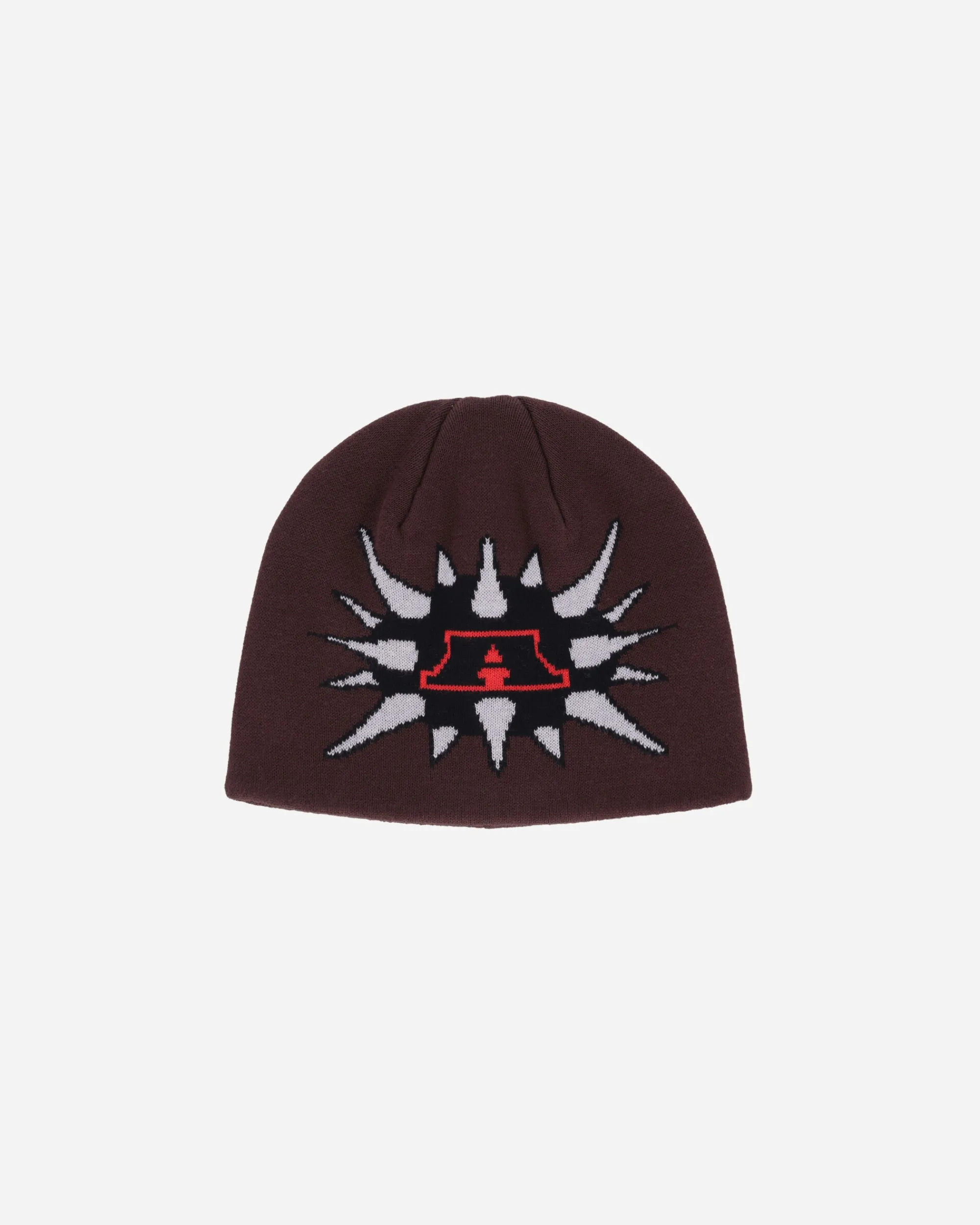 Awake NY Hats|Hats^Spike Skully Beanie Brown
