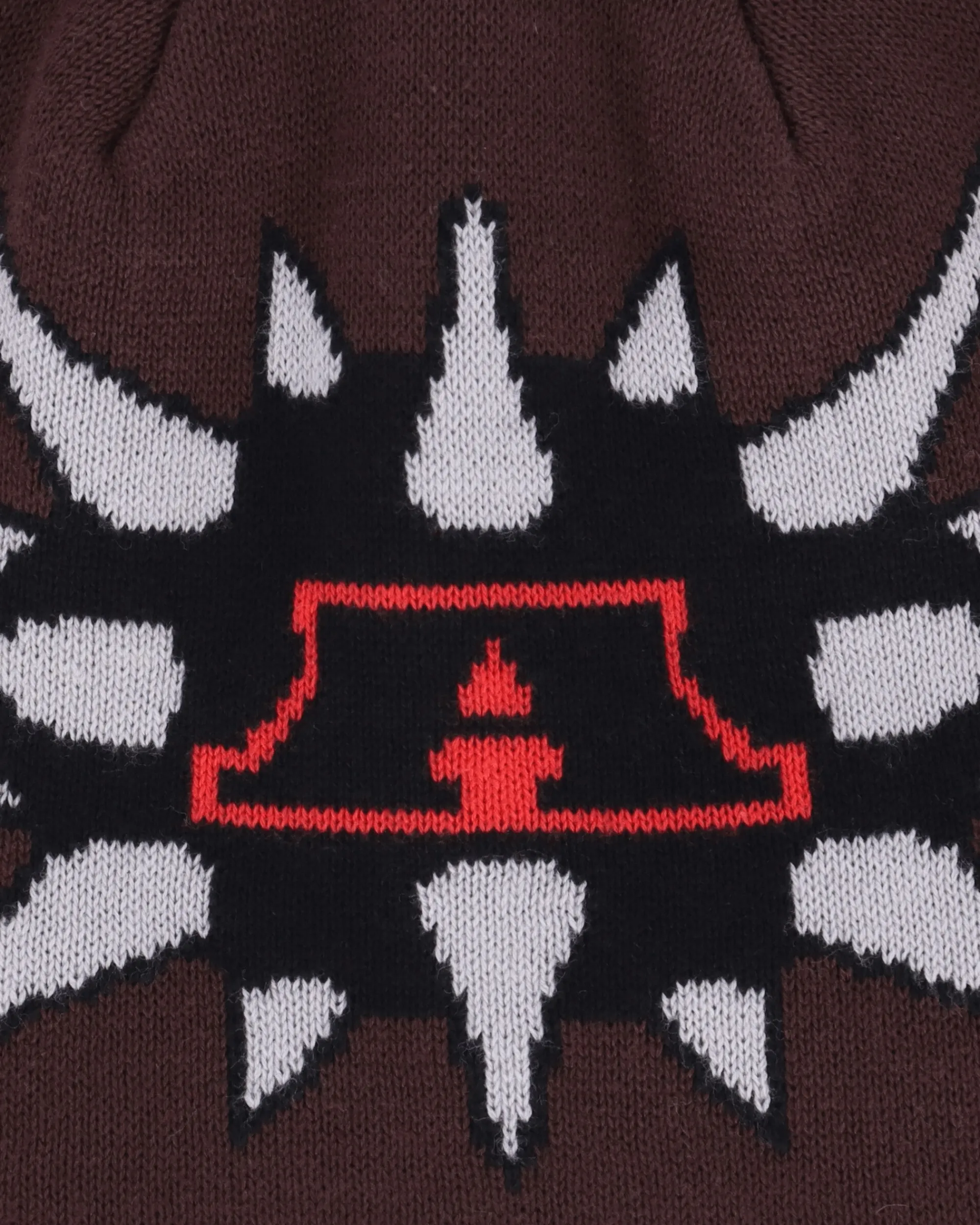 Awake NY Hats|Hats^Spike Skully Beanie Brown