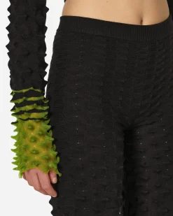 Chet Lo Knitwears^Spiky Ballet Top Black / Green