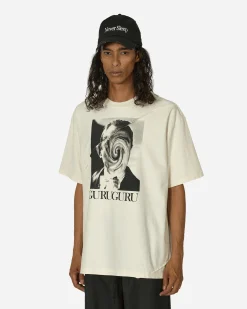 Undercover T-Shirts^Spiral Switching T-Shirt Ivory