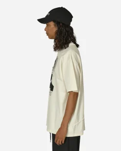 Undercover T-Shirts^Spiral Switching T-Shirt Ivory
