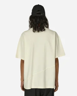 Undercover T-Shirts^Spiral Switching T-Shirt Ivory