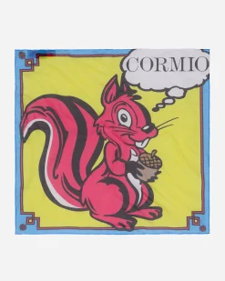 Cormio Gloves And Scarves|Gloves And Scarves^Squirrel Foulard Yellow